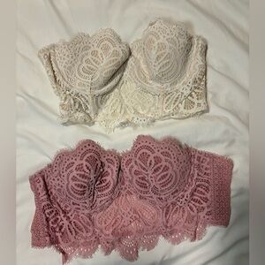 Victoria’s Secret Lace Corsets - 34C